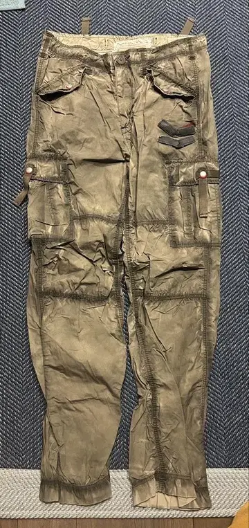 TOUGH jeansmith 카고 팬츠 카키색