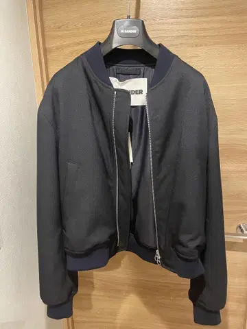 JIL SANDER / 질 샌더 네이비 봄버 자켓 size48