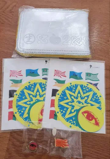 시이나 링고 에코백 & 스티커 & 핀 배지 세트
