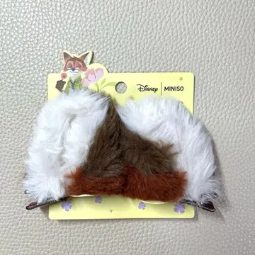 Disney MINISO 주토피아 닉 귀 클립 헤어핀