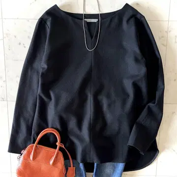 새상품급 띠어리 럭스 울 SAXONY SOFT CELINA 블랙