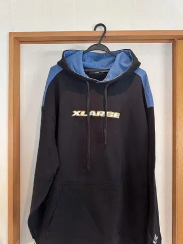 [ XLARGE ] SCHEMED PULLOVER HOODED SWEAT