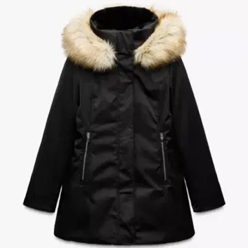택 포함 새상품 ZARA 워터 & 윈드 프로텍트 아노락