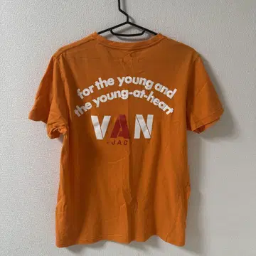 [새상품급] VAN 오렌지 M사이즈 티셔츠
