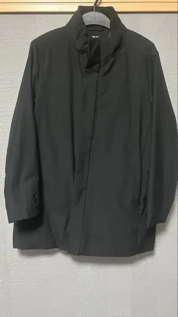 블랙 하이브리드 자켓