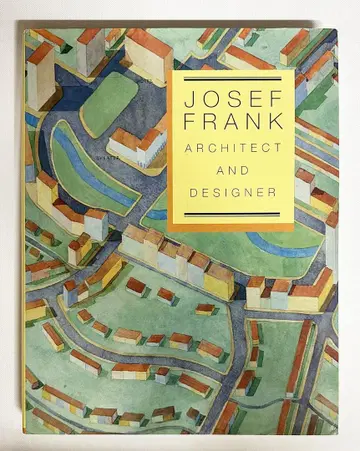 희귀 미본 JOSEF FRANK ARCHITECT AND DESIGNER