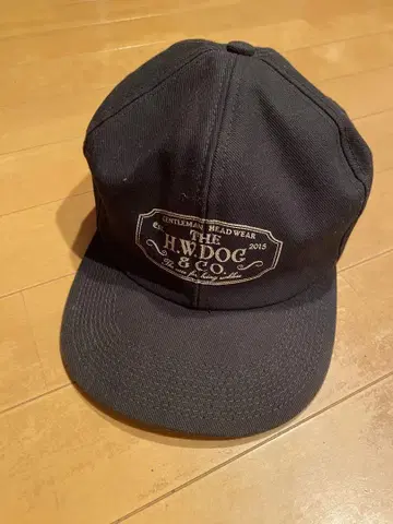 H.W.DOG & CO. 트래커 캡 블랙