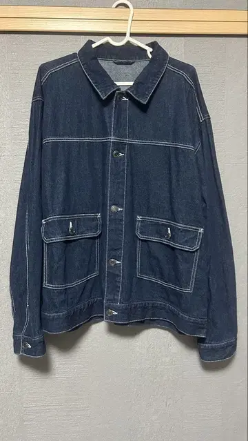 다크 블루 데님 자켓