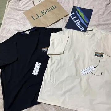 L.L.Bean 티셔츠 2장 세트