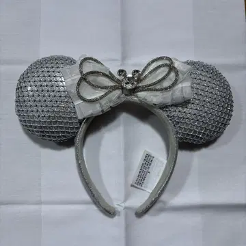캘리포니아 디즈니 실버 미니 머리띠 해외