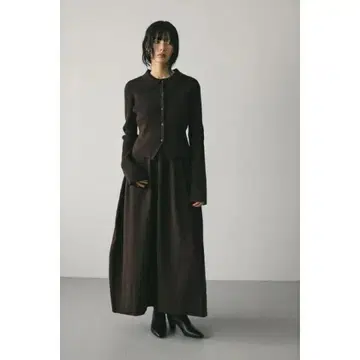 2피스 폴로 니트 원피스 STYLEMIXER