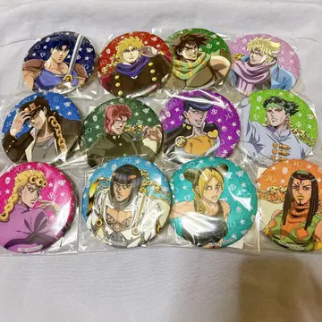 JOJO WORLD3 75mm 글리터 캔뱃지