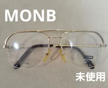 MONB 골드 메탈 프레임 안경