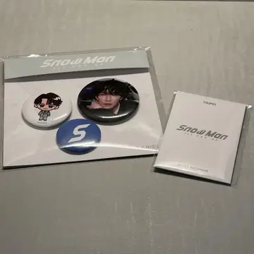 Snow Man 와타나베 쇼타 타이베이 포토 카드 캔뱃지