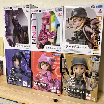 소드 아트 온라인 GGO II 피규어 6점