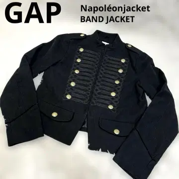 레어! GAP 갭 나폴레옹 자켓 숏 기장 골드 버튼 에포렛
