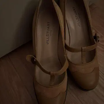 JILL STUART 브라운 하이힐 펌프스