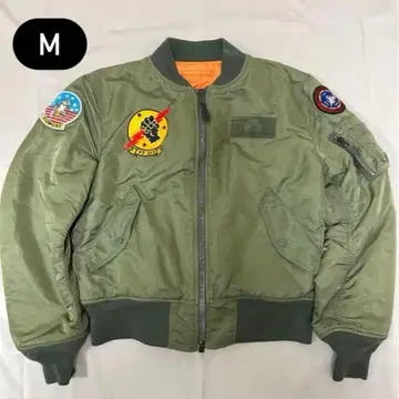 [ 5000벌 한정판 ] 탑건 ALPHA MA-1 플라이트 자켓 M