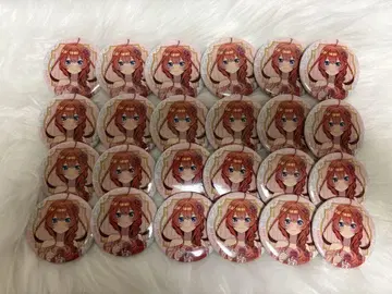 5등분의 신부 나카노 이츠키 케이크 바이트 캔뱃지 24개