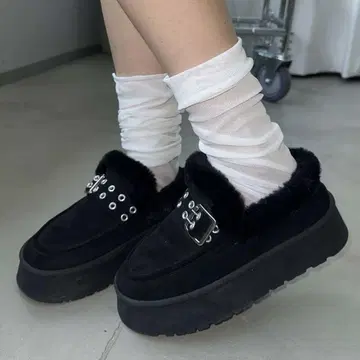 sedacle girl 버클 무톤 부츠