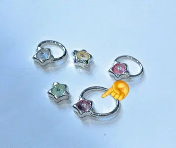 별의 Vintage stone snapRING body jewelry