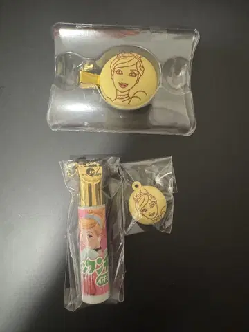 팩콘초 신데렐라 앞머리 클립 립 크림