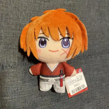 바람의 검심 봉제 인형 체인 공 히무라 켄신