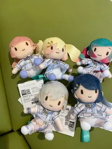 프로세카 후와푸치 미니 봉제 인형 레오니드 5종 세트 컴플리트