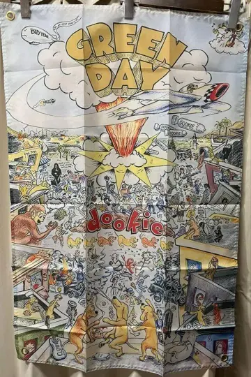 그린 데이 dookie 폴리에스테르 태피스트리 / 60 x 90cm