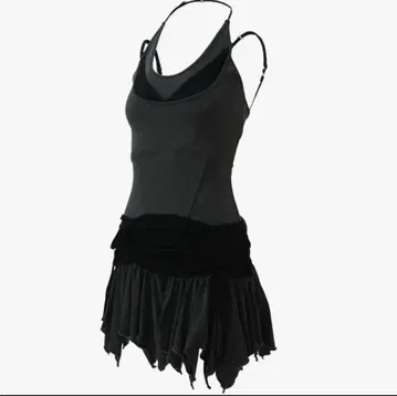 theredthread / S shirring dress mini