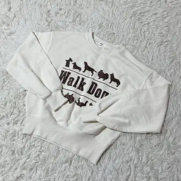 [ c6439 ] 하자품 WEGO 트레이닝복 긴팔 화이트