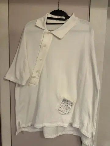 SOSHIOITSUKI 화이트 피케 셔츠