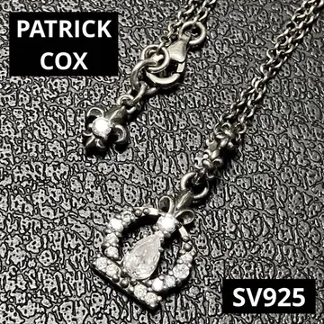 패트릭 콕스 PATRICK COX 클리어 스톤 목걸이 925