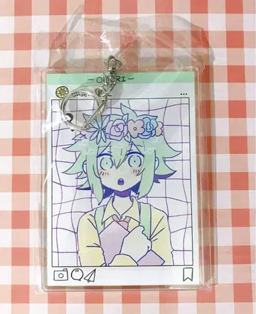 omori 봉돌 바질 아크릴 키링