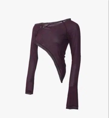 S lace up curve tops theredthread