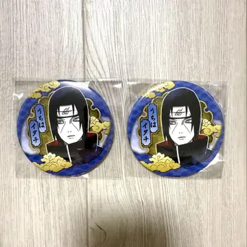 우치하 이타치 캔뱃지 2개 세트