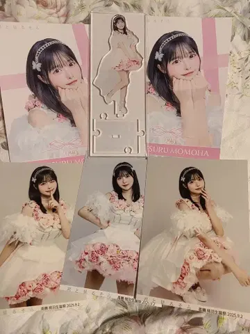 타카츠루 모모하 생일 기념 굿즈 사진 엽서 아크릴 스탠드