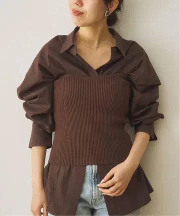 Plage / MY CLOSET / rib bustier