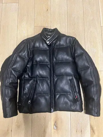Schott 가죽 다운 자켓