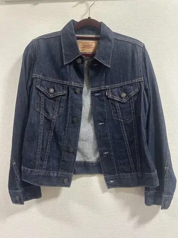 Levi's 다크 블루 데님 자켓