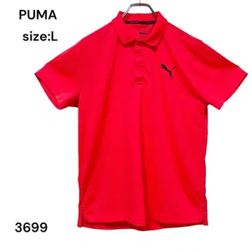 푸마 PUMA 셔츠 상의 반팔 L 스포츠 축구 골프