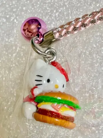 지역 한정 키티 스트랩 나가사키 한정 사세보 버거