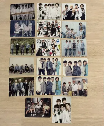 B1A4 공식 트레이딩 카드 17장 세트