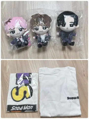 SnowMan Snow World 스노와 공식 굿즈 5세트