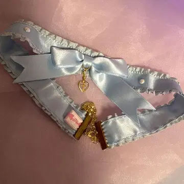 [ 앰프리 ] 펄 리본 초커