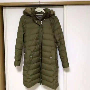 TOMMY HILFIGER 올리브 다운 자켓 L
