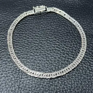 Silver925 키헤이 팔찌 8면 트리플 18cm 박스 포함