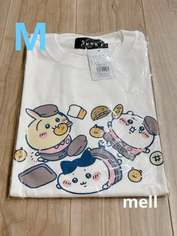 치이카와 치이카와 베이커리 T셔츠 넘어지는 트리오