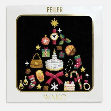 FEILER 크리스마스 트리 손수건