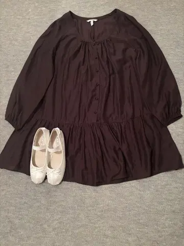 이번 시즌 26aw h&m 브라운 미니 원피스